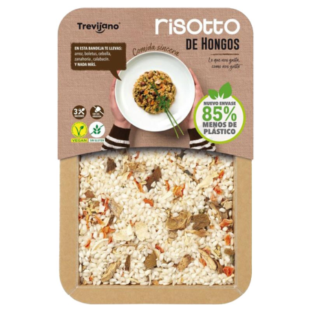 Risotto Hongos Trevijano